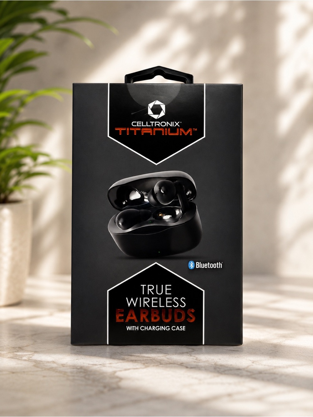 Titanium True Wireless Earbuds - Black